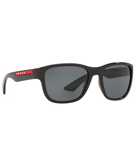 Prada Linea Rossa Men's Polarized Sunglasses, PS 